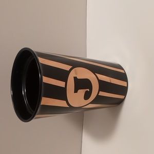 Letter J glass tumbler